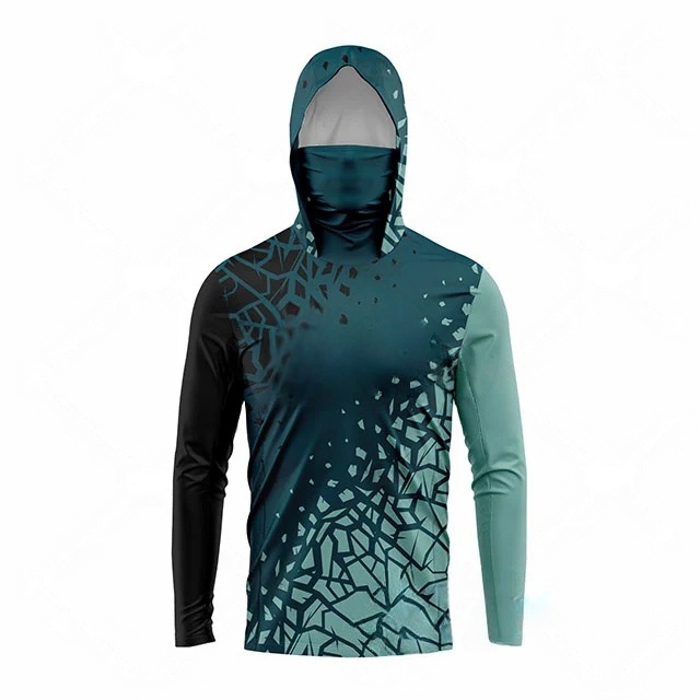 Fishing Shirt Uv Protection - MALFC Balıkçı Kıyafetleri Erkek Kapüşonlu Balıkçı