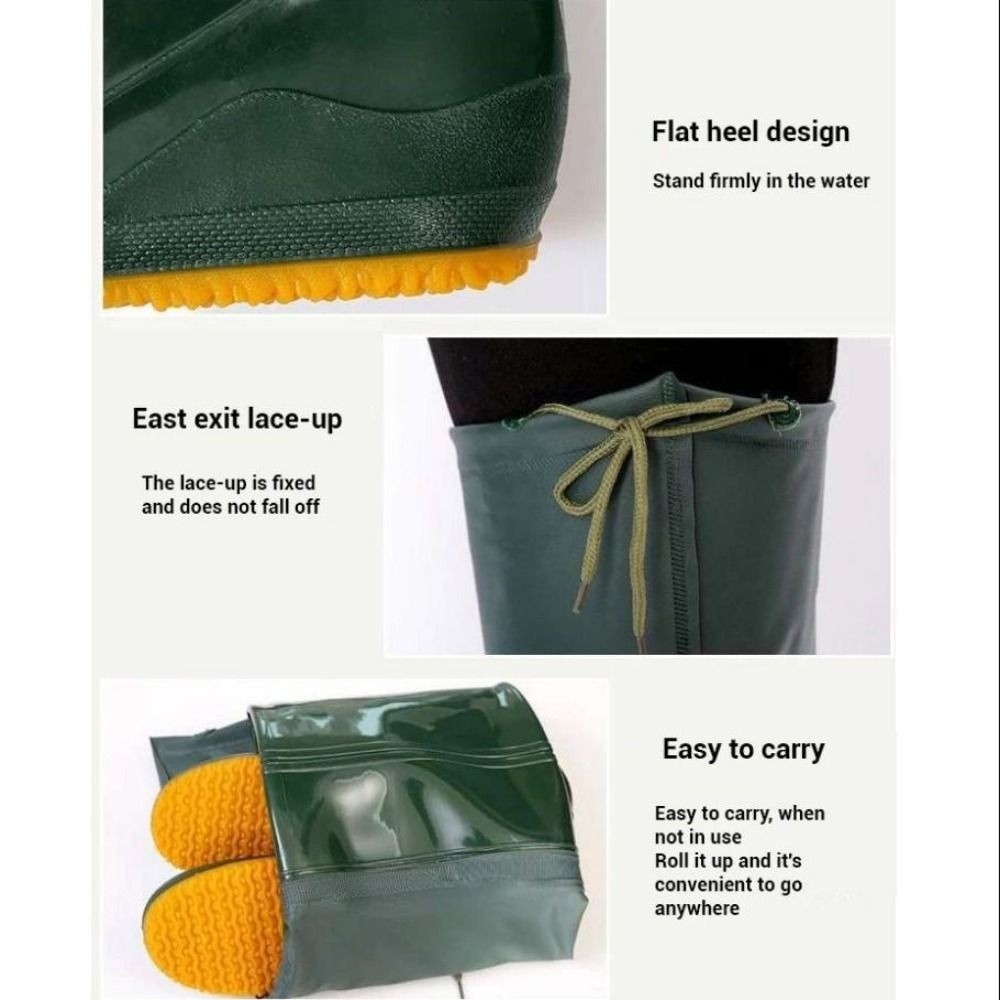 Fishing Pants Waterproof - Plastik PVC Transplant Pantolon, Su Geçirmez