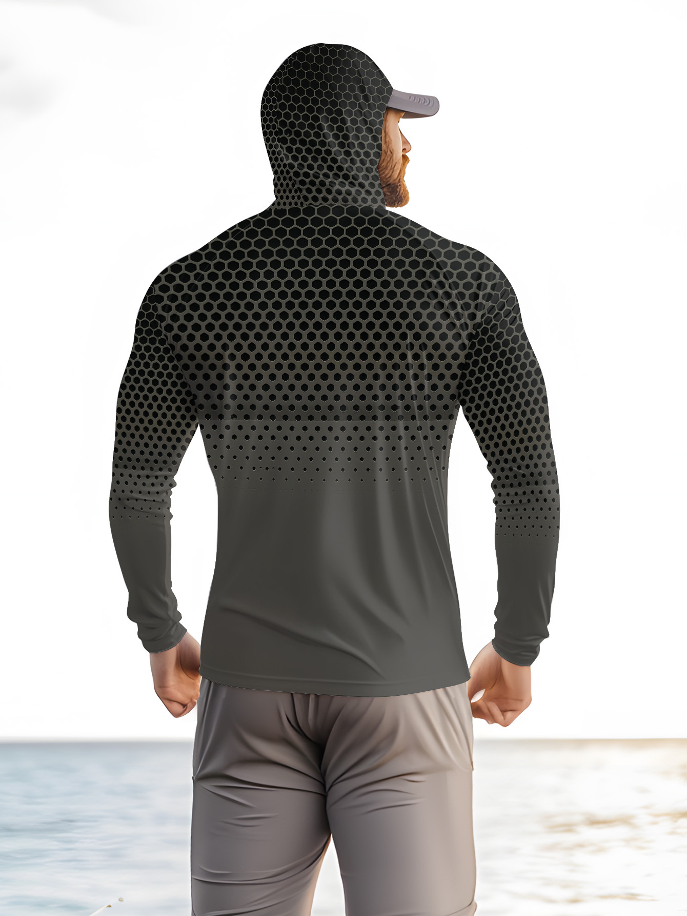 Erkek Yazlık UPF50+ Balıkçı Ka - Fishing Mask Sun Protection incelemesi ve fiyatı
