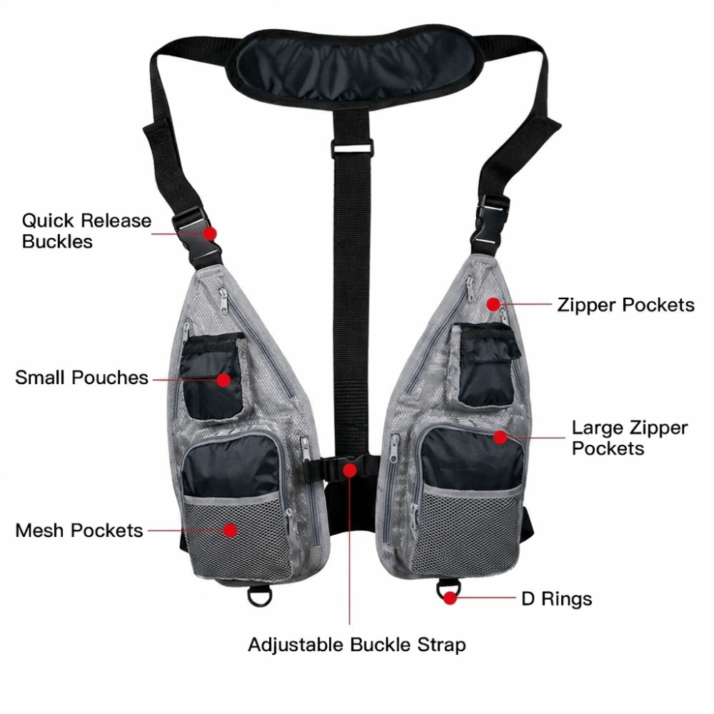 Dayanıklı Hızlı Kuruyan Balıkç - Fishing Vest incelemesi ve fiyatı